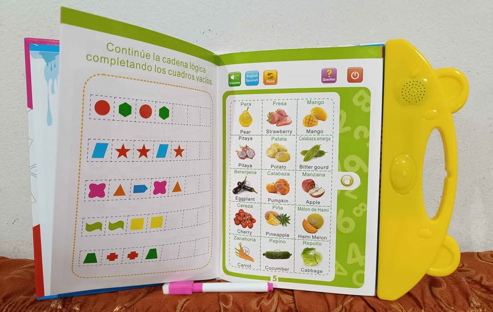 LIBRO DIDACTICO, ELECTRONICO PARA NIÑOS