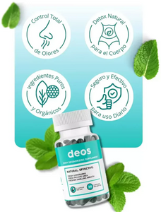 DEOS – Desodorante Interno en Cápsulas