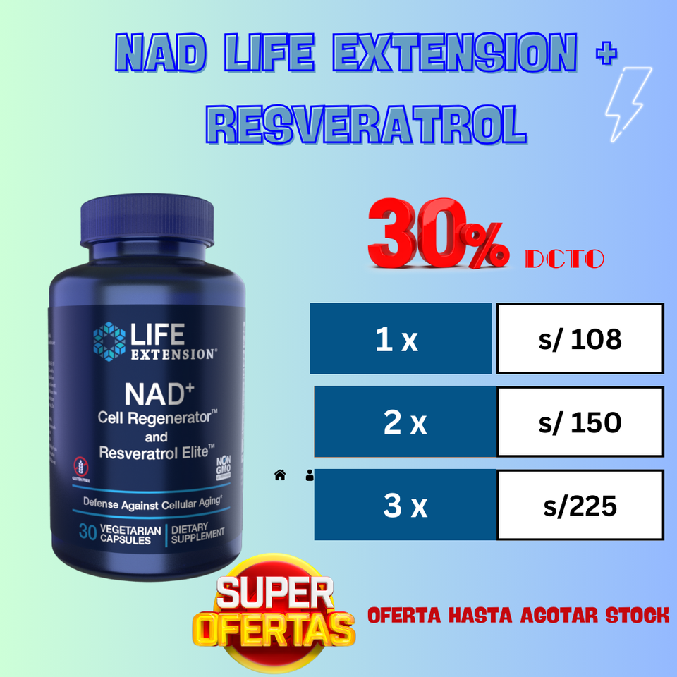 NAD Life Extension - RESVERATROL